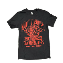 Load image into Gallery viewer, Cannonballers Black T